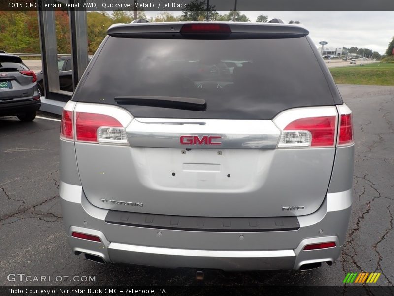 Quicksilver Metallic / Jet Black 2015 GMC Terrain Denali AWD