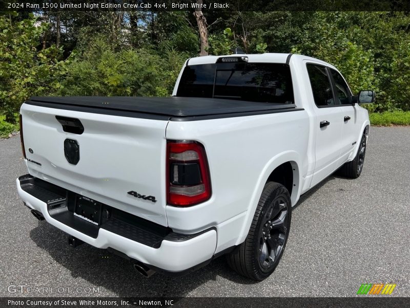 Bright White / Black 2024 Ram 1500 Limited Night Edition Crew Cab 4x4