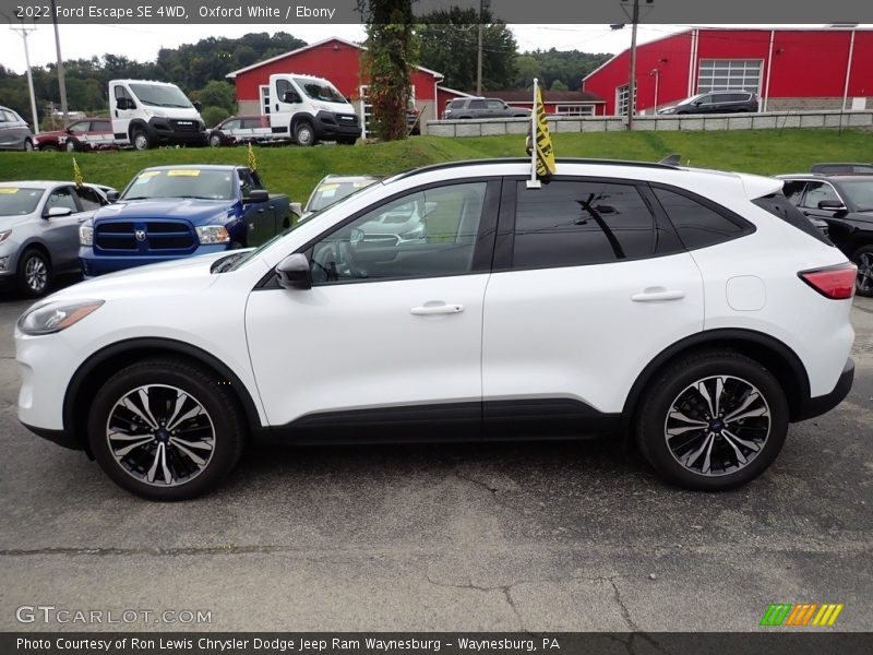  2022 Escape SE 4WD Oxford White