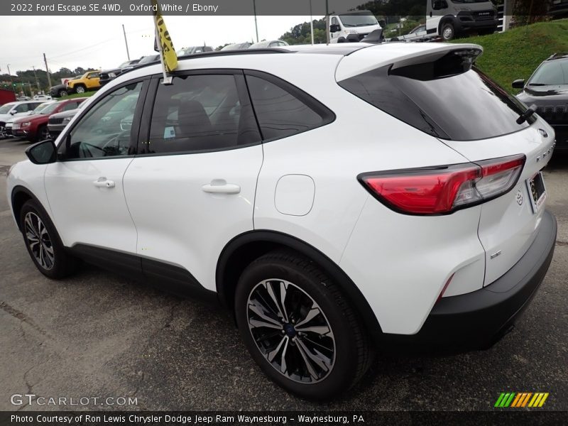  2022 Escape SE 4WD Oxford White