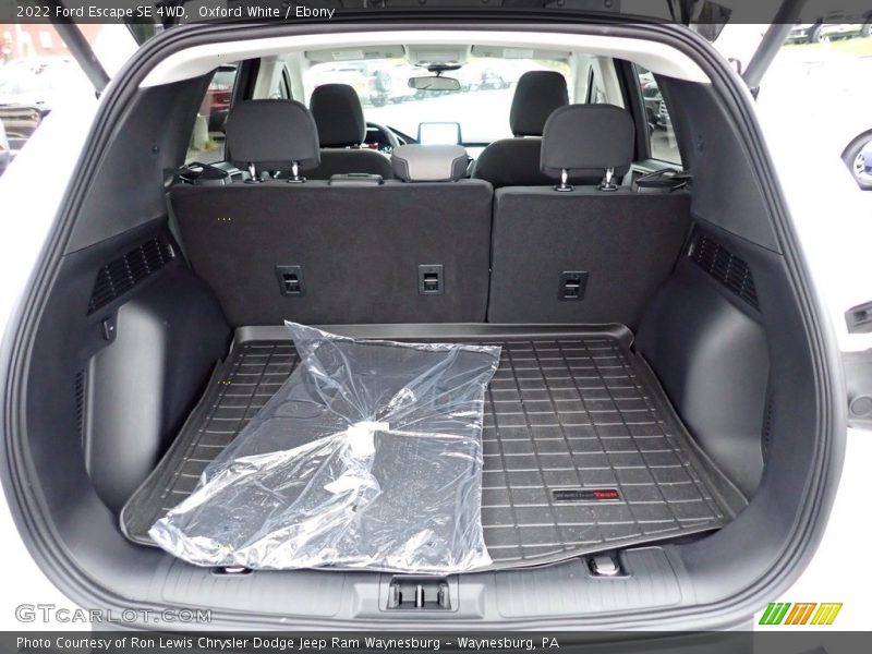  2022 Escape SE 4WD Trunk
