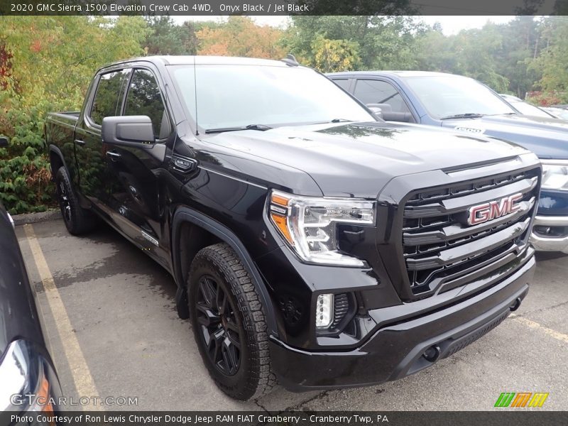 Onyx Black / Jet Black 2020 GMC Sierra 1500 Elevation Crew Cab 4WD