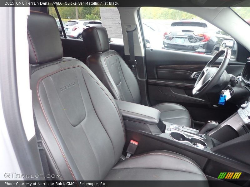 Quicksilver Metallic / Jet Black 2015 GMC Terrain Denali AWD