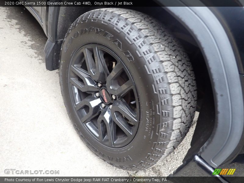 Onyx Black / Jet Black 2020 GMC Sierra 1500 Elevation Crew Cab 4WD