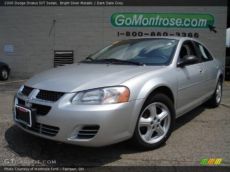 Bright Silver Metallic / Dark Slate Grey 2006 Dodge Stratus SXT Sedan