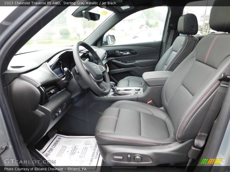 Sterling Gray Metallic / Jet Black 2023 Chevrolet Traverse RS AWD