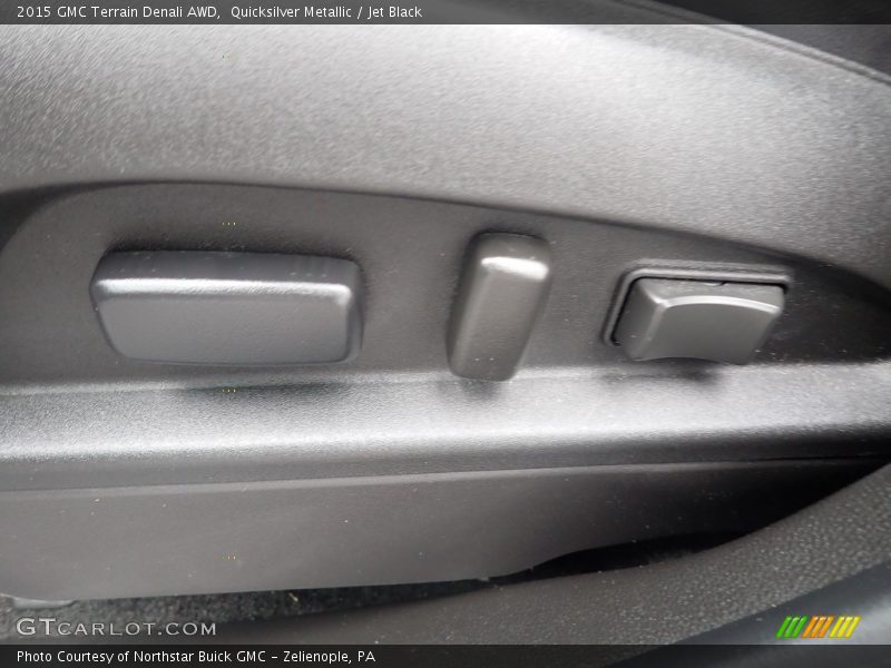 Quicksilver Metallic / Jet Black 2015 GMC Terrain Denali AWD