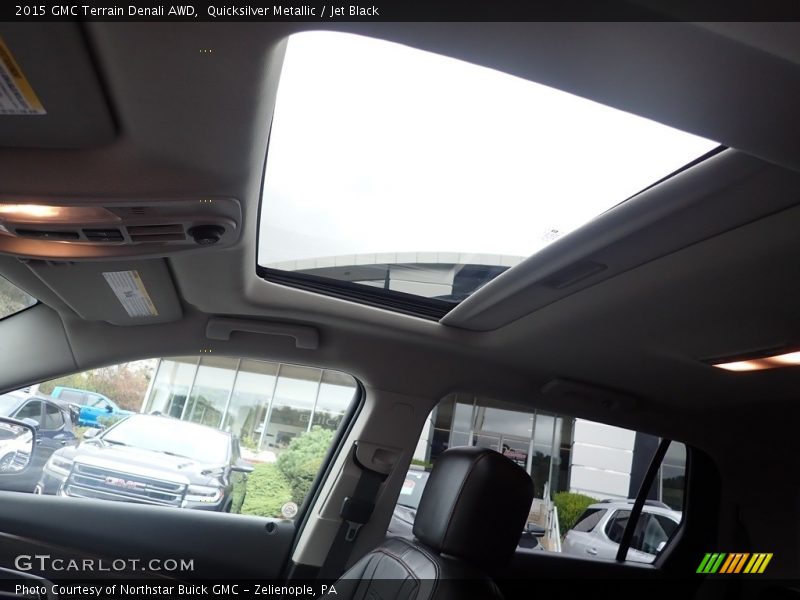 Quicksilver Metallic / Jet Black 2015 GMC Terrain Denali AWD