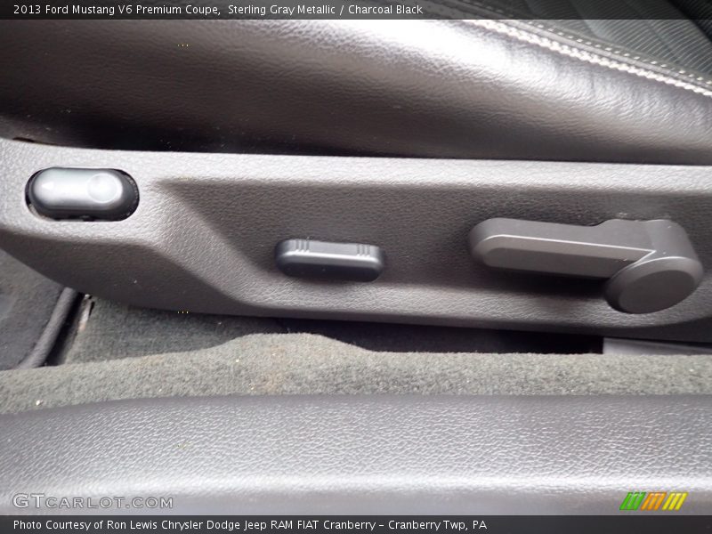 Sterling Gray Metallic / Charcoal Black 2013 Ford Mustang V6 Premium Coupe