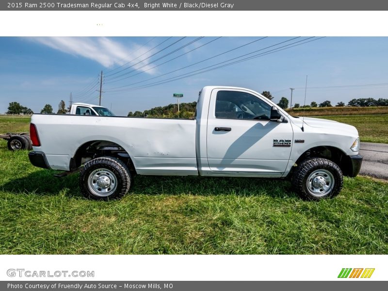Bright White / Black/Diesel Gray 2015 Ram 2500 Tradesman Regular Cab 4x4