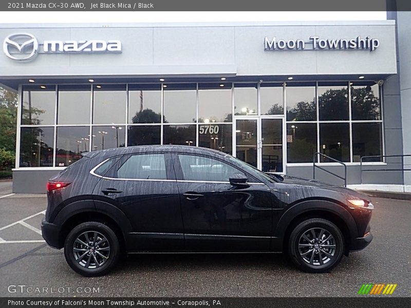 Jet Black Mica / Black 2021 Mazda CX-30 AWD