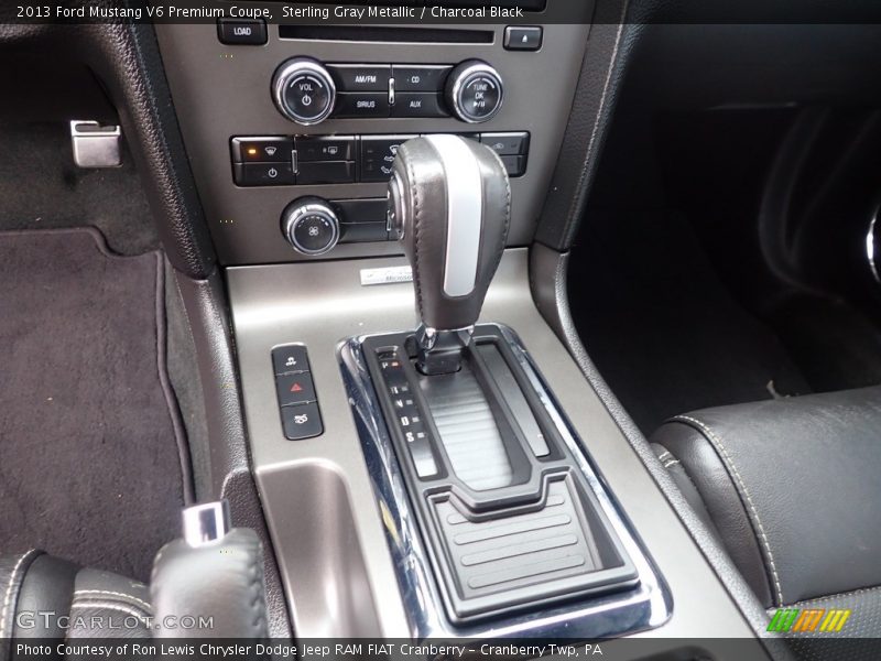 Sterling Gray Metallic / Charcoal Black 2013 Ford Mustang V6 Premium Coupe