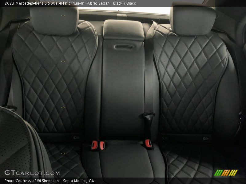 Rear Seat of 2023 S 500e 4Matic Plug-In Hybrid Sedan