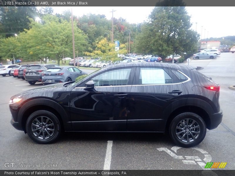 Jet Black Mica / Black 2021 Mazda CX-30 AWD