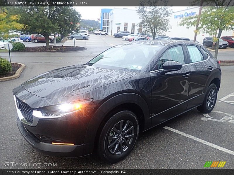 Jet Black Mica / Black 2021 Mazda CX-30 AWD