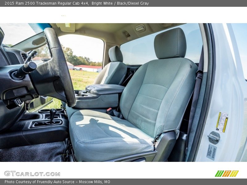 Front Seat of 2015 2500 Tradesman Regular Cab 4x4