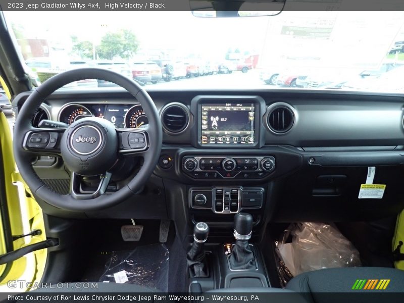 High Velocity / Black 2023 Jeep Gladiator Willys 4x4