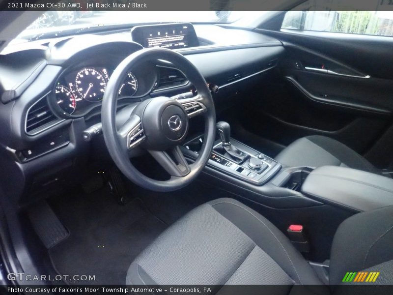 Black Interior - 2021 CX-30 AWD 