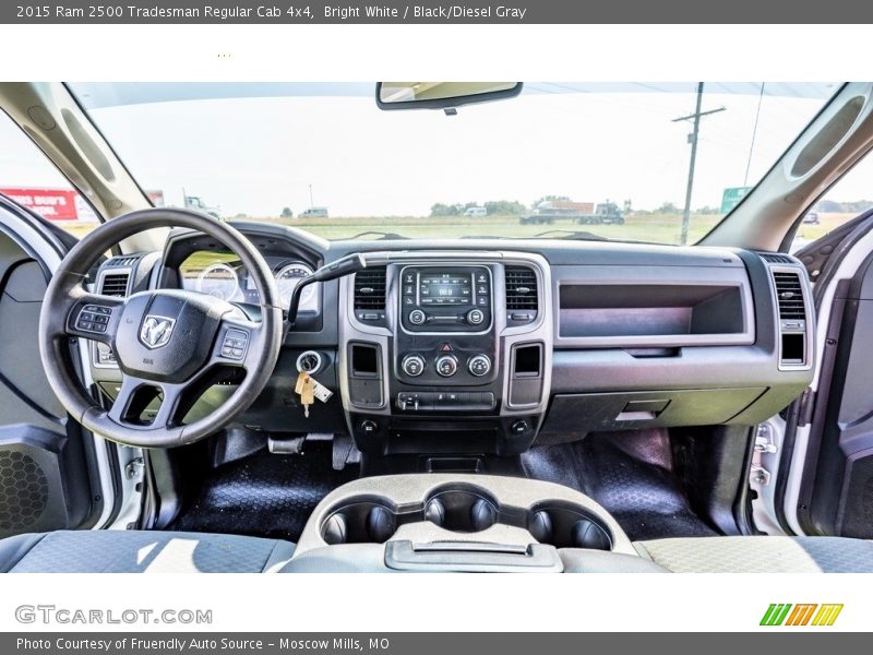 Dashboard of 2015 2500 Tradesman Regular Cab 4x4