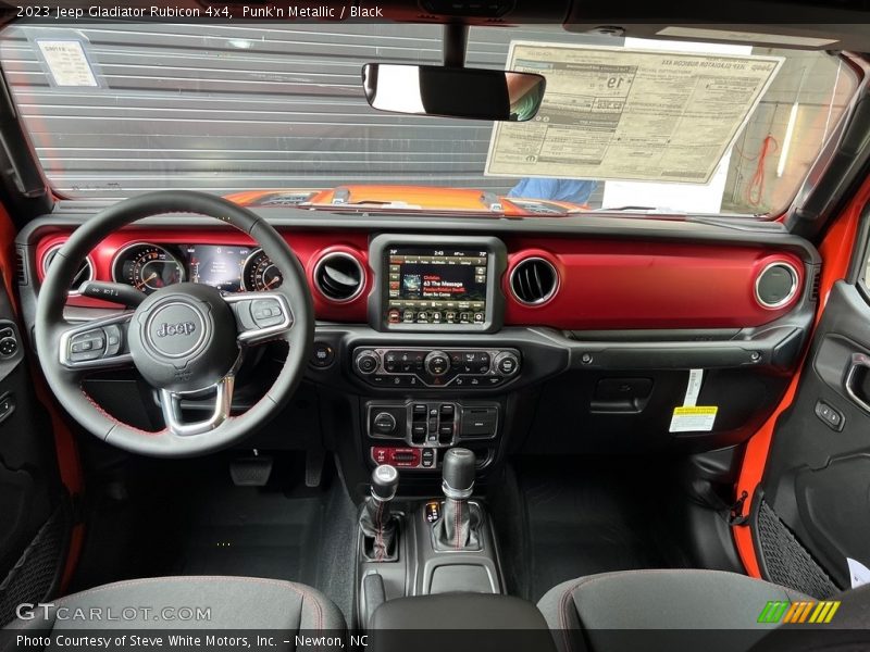 Dashboard of 2023 Gladiator Rubicon 4x4