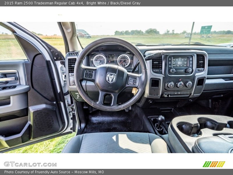 Dashboard of 2015 2500 Tradesman Regular Cab 4x4