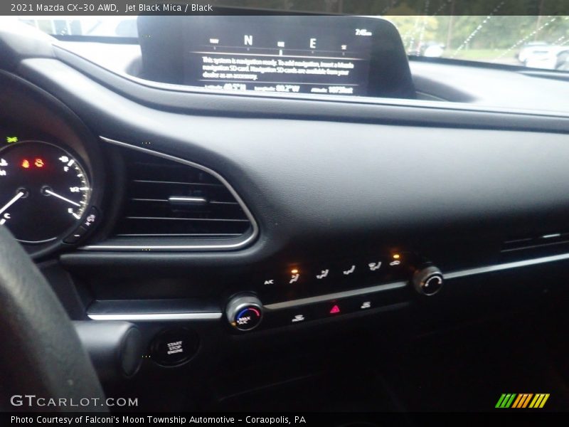 Jet Black Mica / Black 2021 Mazda CX-30 AWD