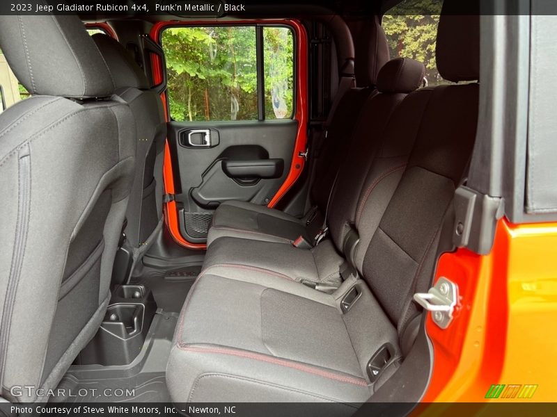 Rear Seat of 2023 Gladiator Rubicon 4x4