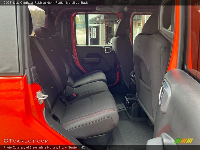 Rear Seat of 2023 Gladiator Rubicon 4x4
