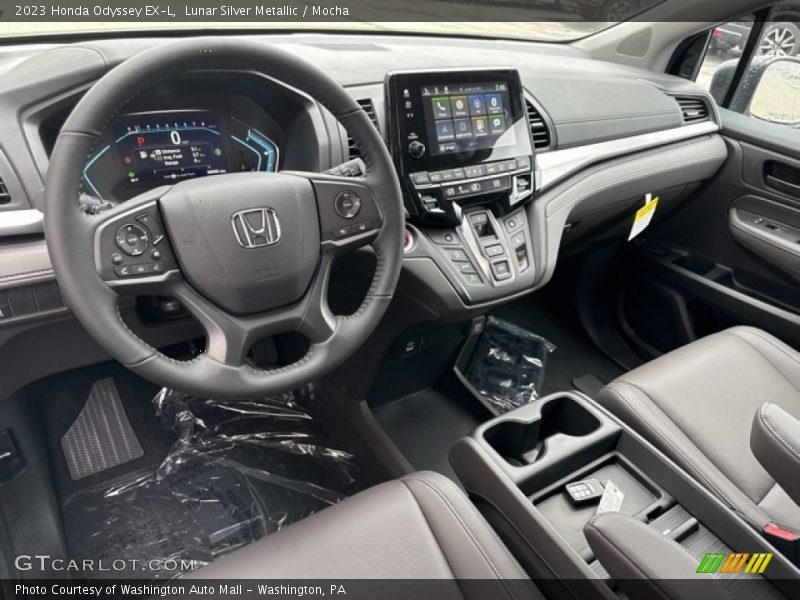  2023 Odyssey EX-L Mocha Interior