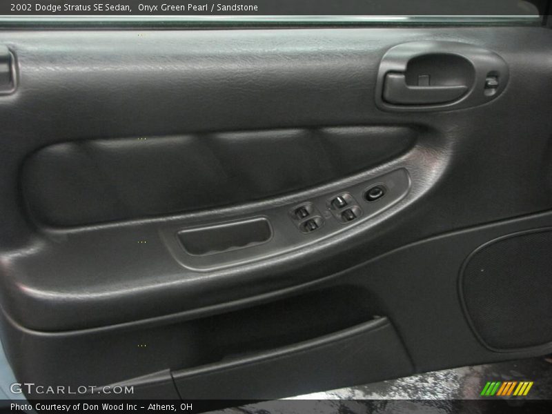 Onyx Green Pearl / Sandstone 2002 Dodge Stratus SE Sedan