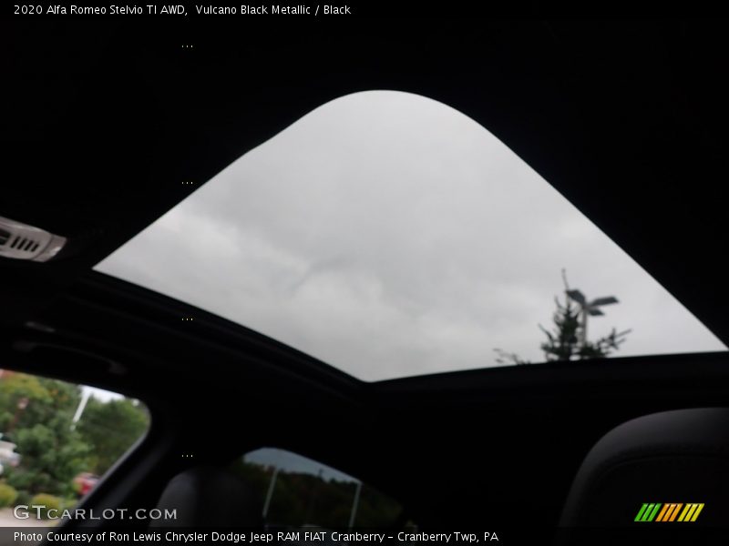 Vulcano Black Metallic / Black 2020 Alfa Romeo Stelvio TI AWD
