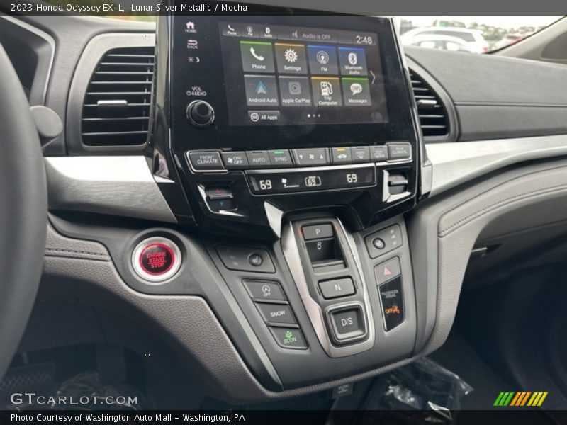 Controls of 2023 Odyssey EX-L