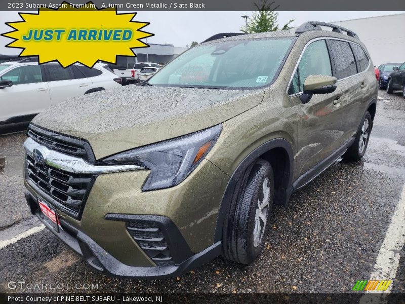 Autumn Green Metallic / Slate Black 2023 Subaru Ascent Premium