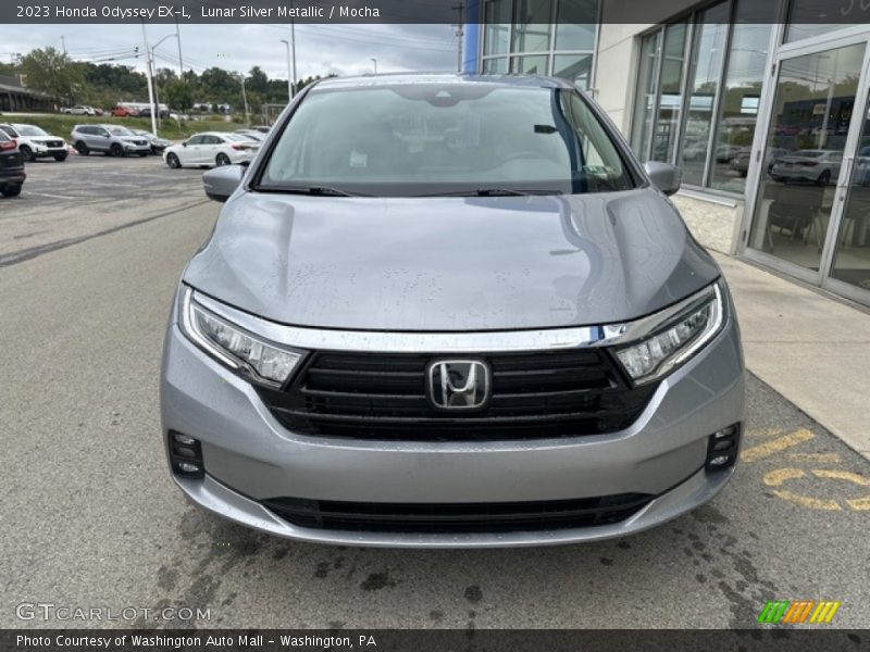 Lunar Silver Metallic / Mocha 2023 Honda Odyssey EX-L