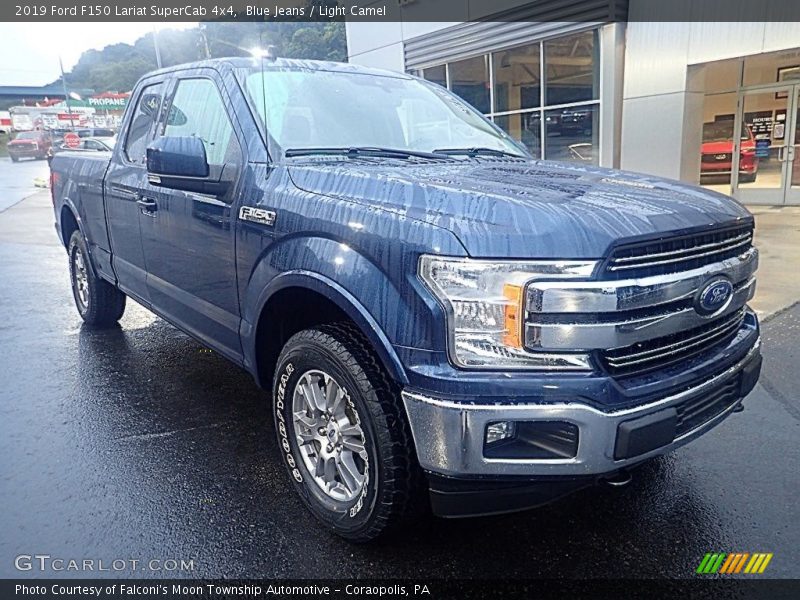 Blue Jeans / Light Camel 2019 Ford F150 Lariat SuperCab 4x4