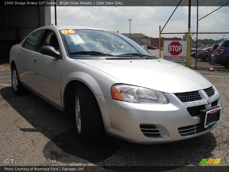 Bright Silver Metallic / Dark Slate Grey 2006 Dodge Stratus SXT Sedan