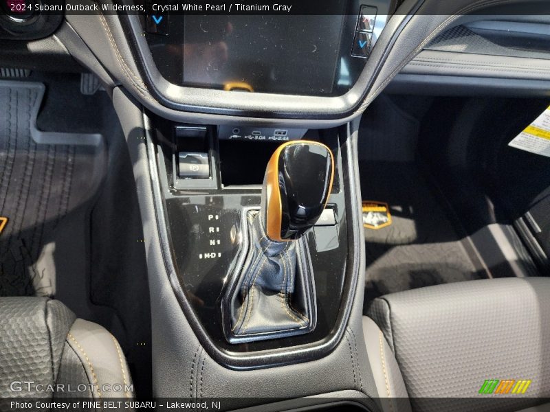  2024 Outback Wilderness Lineartronic CVT Automatic Shifter