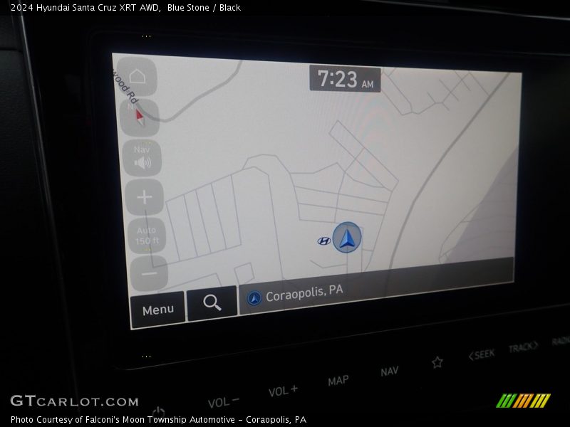 Blue Stone / Black 2024 Hyundai Santa Cruz XRT AWD