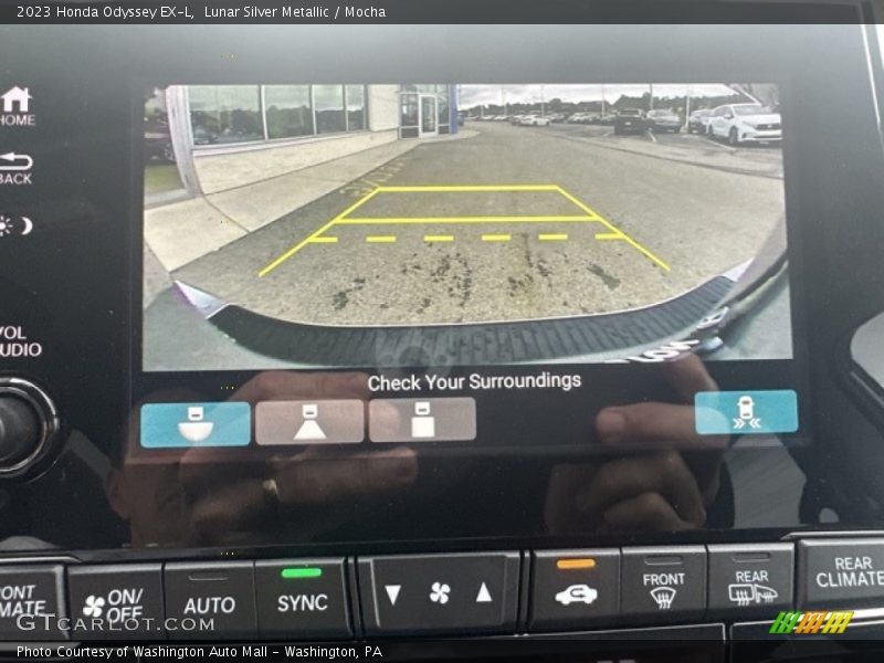Controls of 2023 Odyssey EX-L