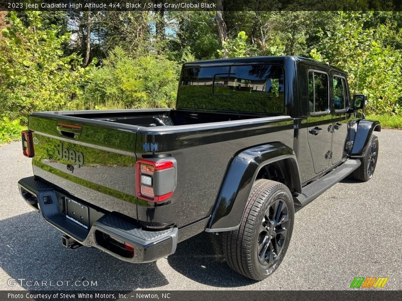 Black / Steel Gray/Global Black 2023 Jeep Gladiator High Altitude 4x4