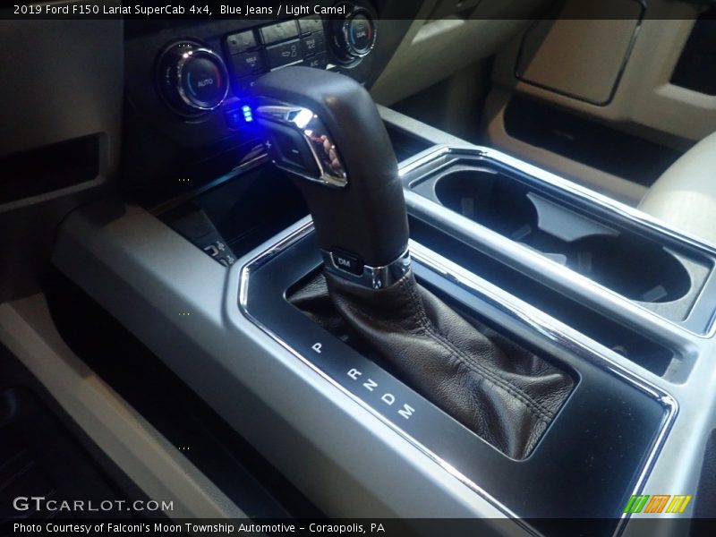 Blue Jeans / Light Camel 2019 Ford F150 Lariat SuperCab 4x4
