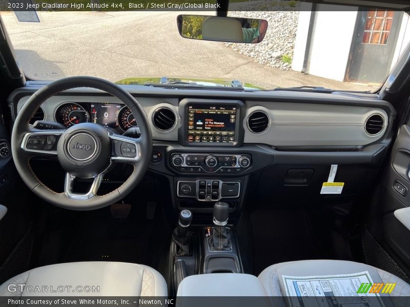 Black / Steel Gray/Global Black 2023 Jeep Gladiator High Altitude 4x4