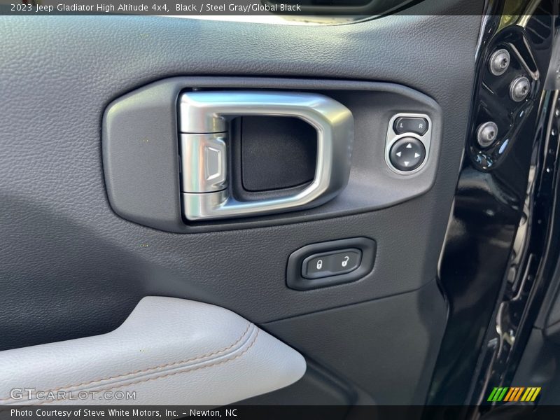 Black / Steel Gray/Global Black 2023 Jeep Gladiator High Altitude 4x4