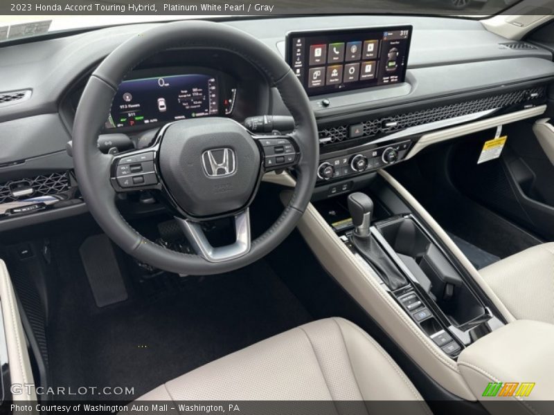  2023 Accord Touring Hybrid Gray Interior