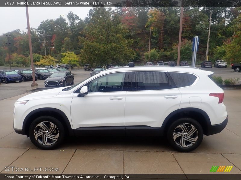  2023 Santa Fe SEL AWD Serenity White Pearl