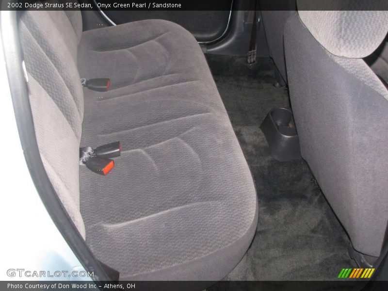 Onyx Green Pearl / Sandstone 2002 Dodge Stratus SE Sedan