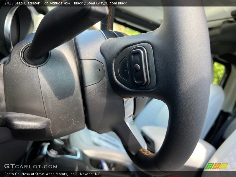 Black / Steel Gray/Global Black 2023 Jeep Gladiator High Altitude 4x4