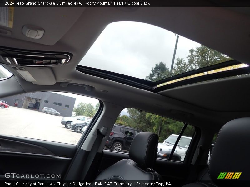 Rocky Mountain Pearl / Global Black 2024 Jeep Grand Cherokee L Limited 4x4