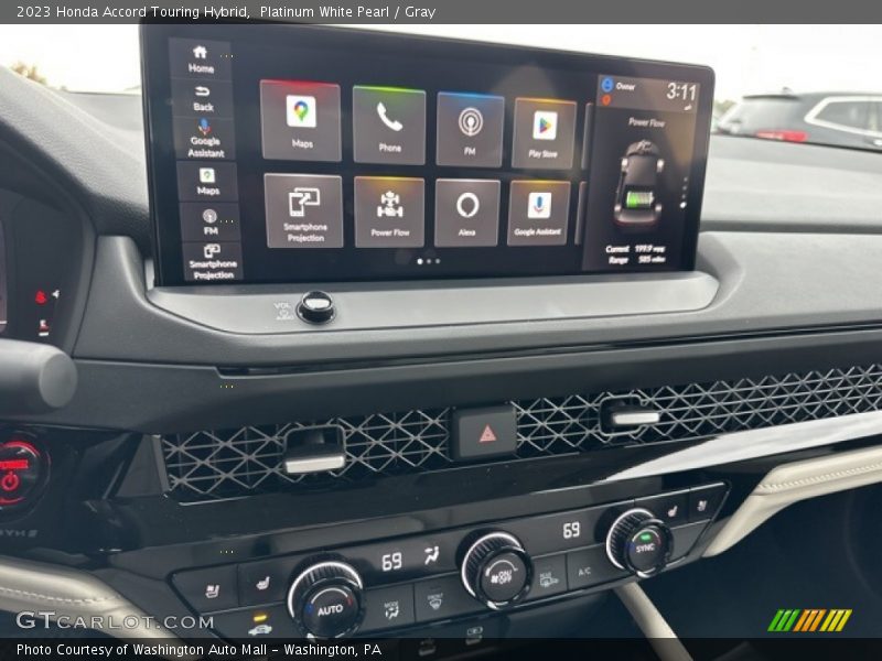 Controls of 2023 Accord Touring Hybrid