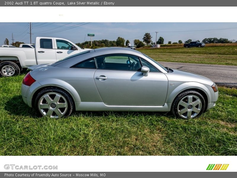 Lake Silver Metallic / Ebony 2002 Audi TT 1.8T quattro Coupe